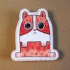 Fun guinea pig themed stickers, great for rodent enthusiasts! Super poppy guinea pig stickers, easy to peel off.