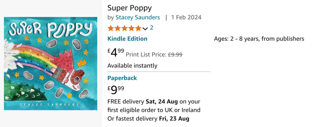 Super poppy book amazon